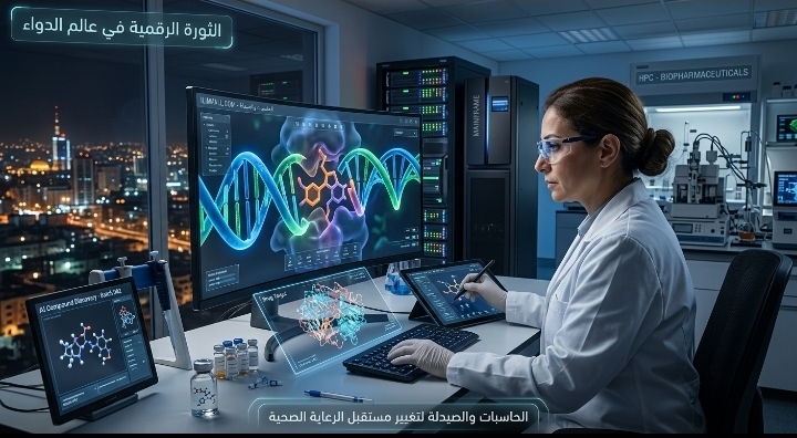 الثوره الرقميه في عالم الدواء كيف تندمج الحاسبات في الصيدله لتغيير مستقبل الرعايه الصحيه